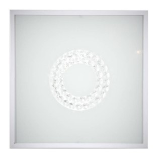 Plafon biały szklany kwadratowy LED 16W 4000K 29x29cm Lux Candellux 10-64486