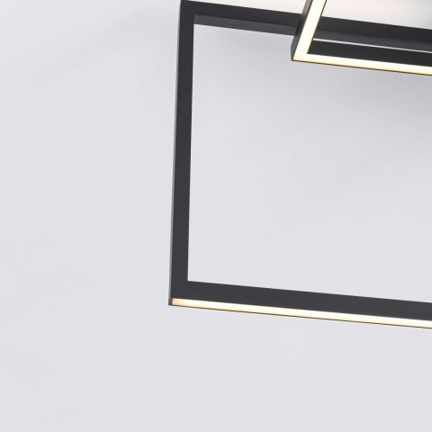 Lampa sufitowa Frame 3D 4000K 1xLED czarna LP-980/3D4 BK