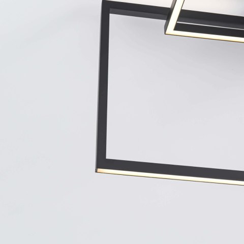 Lampa sufitowa Frame 3D 4000K 1xLED czarna LP-980/3D4 BK
