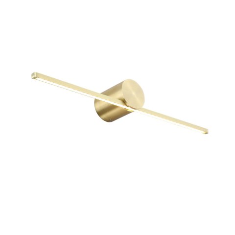 Kinkiet Modern Slim 40 cm złoty LED 3000K Light Prestige