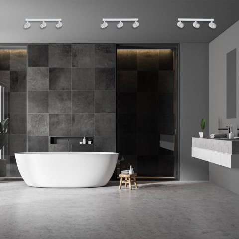 Zestaw reflektorów Tokio biały 3xGU10 Light Prestige