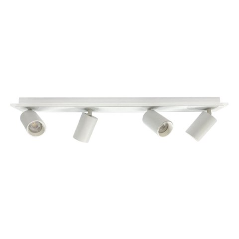 Lampa sufitowa Parma 4xGU10 + 1xLED biała LP-0612/4C WH