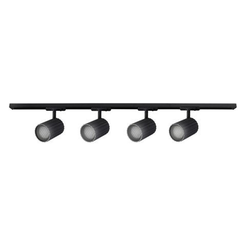 Light Prestige Zestaw oświetlenia szynowego Tokio SET 1F czarny 4xGU10