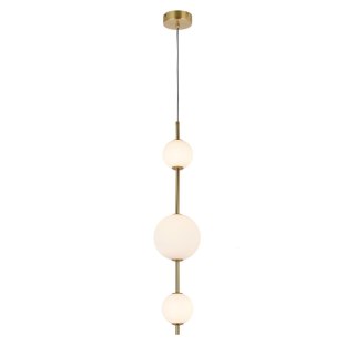 Light Prestige Lampa wisząca pionowa Dorado złota LED CCT