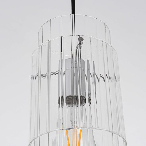 Light Prestige Lampa wisząca Savona czarna 1xE27