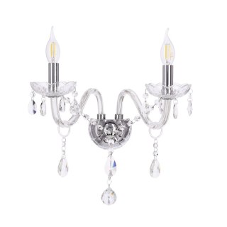 Cristallo kinkiet 2x40W E14 transparentny 22-30276