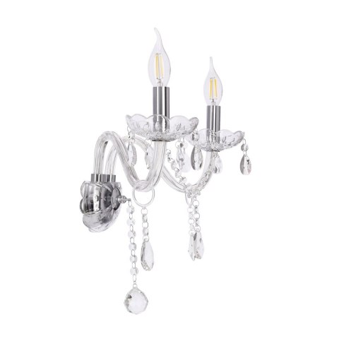 Cristallo kinkiet 2x40W E14 transparentny 22-30276