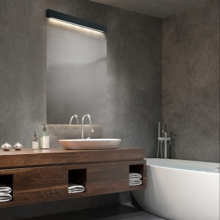 Kinkiet Ibros 93 cm czarny IP44 LED CCT Light Prestige