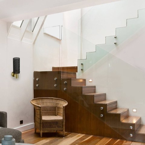 Kinkiet Tirana czarny 1xE27 Light Prestige