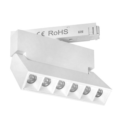 Lampa magnetyczna czarna DDCX-GDZD6 biała 3000K