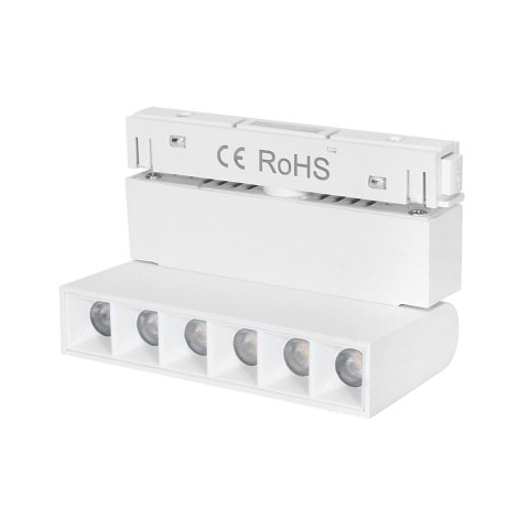 Lampa magnetyczna czarna DDCX-GDZD6 biała 3000K