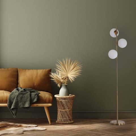 Lampa podłogowa Dorado złota 3xE14 Light Prestige