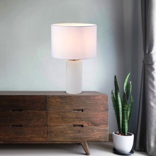 Lampa stołowa Tokio biała 1xE27 Light Prestige