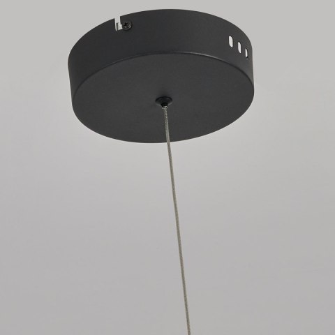 Light Prestige Lampa wisząca Meleca M czarna LED CCT