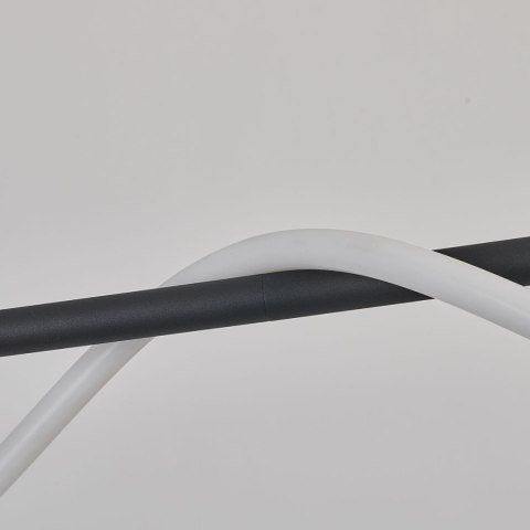 Light Prestige Lampa wisząca Meleca M czarna LED CCT
