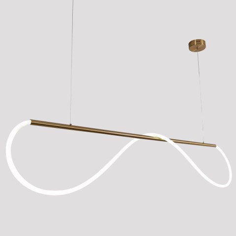 Lampa wisząca Meleca M złota LED CCT Light Prestige