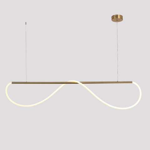 Lampa wisząca Meleca M złota LED CCT Light Prestige