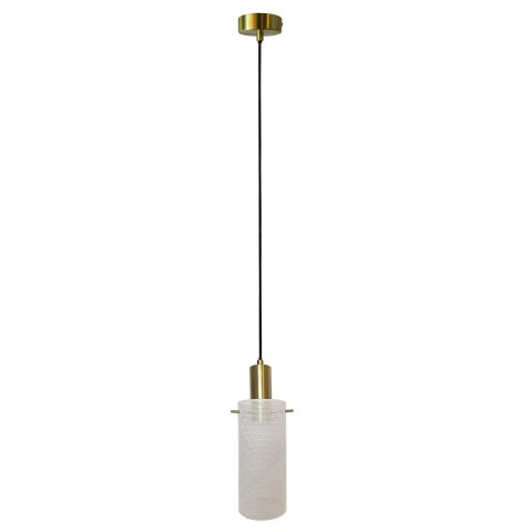 Lampa wisząca Tirana 1 biała 1xE27 Light Prestige
