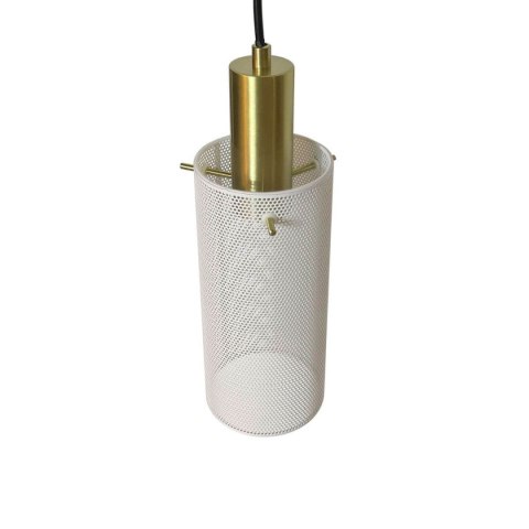 Lampa wisząca Tirana 1 biała 1xE27 Light Prestige