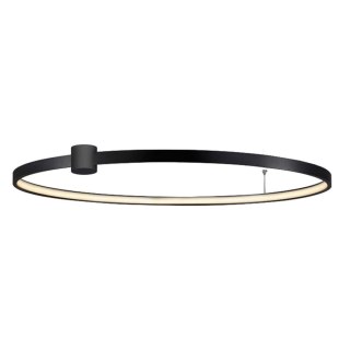 Light Prestige Plafon Ring L czarny LED CCT