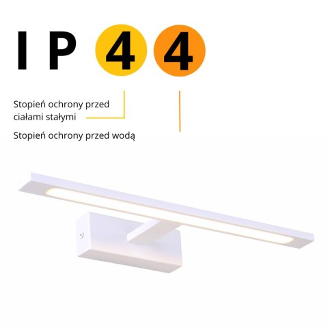 Kinkiet Isla biały 41cm IP44 LED CCT Light Prestige