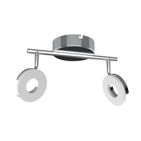 Lampa listwa ścienna/sufitowa chrom LED 2x5W Thema 92-60778