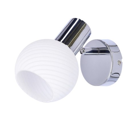 Lampa ścienna kinkiet 1X40W E14 chrom TURNO 91-94189