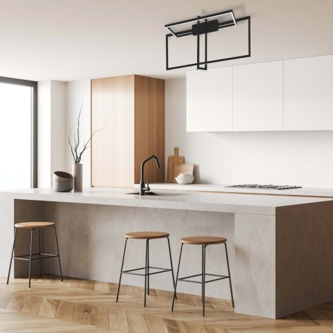 Lampa sufitowa Frame 3D 3000K 1xLED czarna LP-980/3D3 BK