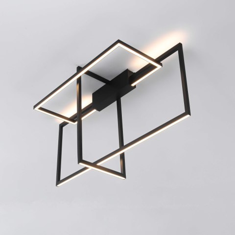 Lampa sufitowa Frame 3D 3000K 1xLED czarna LP-980/3D3 BK