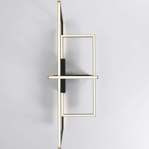 Lampa sufitowa Frame 3D 3000K 1xLED czarna LP-980/3D3 BK