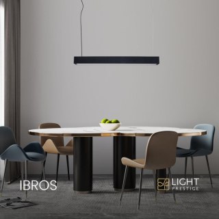 Lampa wisząca Ibros czarna 18W IP20 LED CCT Light Prestige