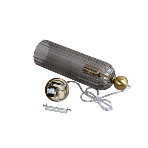 Lampa wisząca Piega 1 smoked 1xE14 Light Prestige