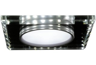 SSP-22 8W LED BIAŁY oczko sufitowe lampa sufitowa SZKŁO TRANSPARENTNE