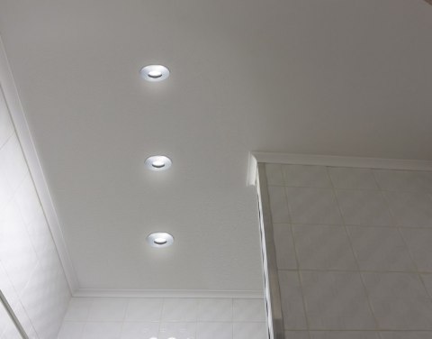 Oprawa stropowa hermetyczna chrom okrągła IP65 SH-12 2258911