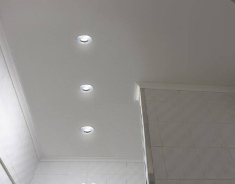 Oprawa stropowa hermetyczna chrom okrągła IP65 SH-12 2258911