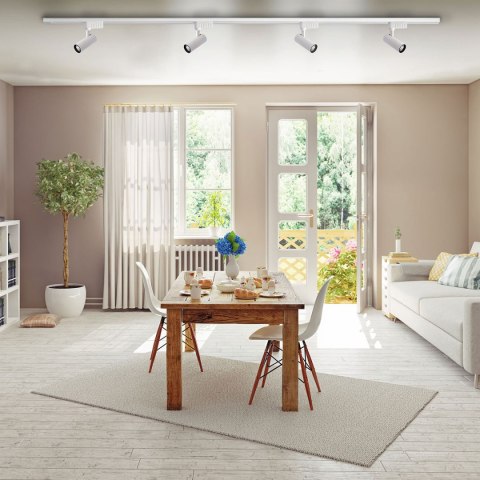 Reflektor Rocca 3000K do szynoprzewodów 1F 1xLED biały LP-10192/1W WH