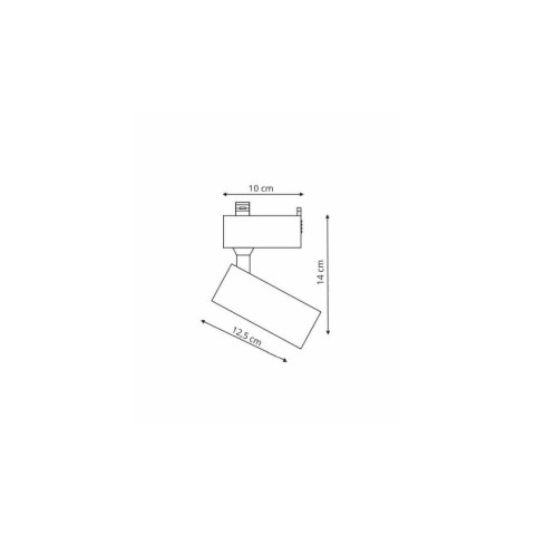 Reflektor Rocca 3000K do szynoprzewodów 1F 1xLED biały LP-10192/1W WH
