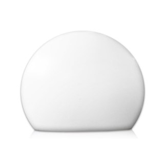 Lampa ogrodowa Gaja 50 cm biała 1xE27 Light Prestige