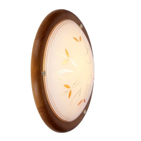 Lampa sufitowa plafon 30 1X60W E27 dąb RUSTICA 13-05014