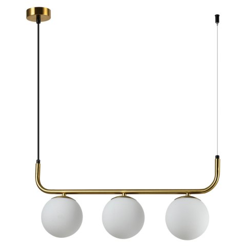 Lampa wisząca Alisa złota 3xE14 Light Prestige