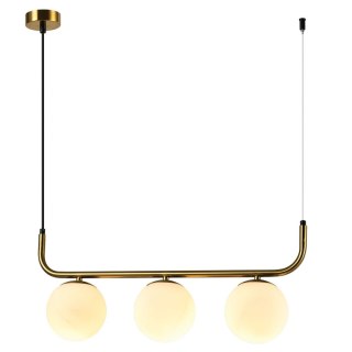 Lampa wisząca Alisa złota 3xE14 Light Prestige