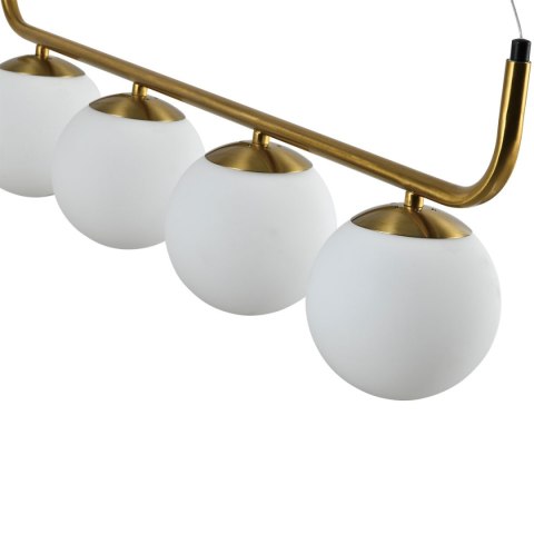 Light Prestige Lampa wisząca Alisa złota 4xE14