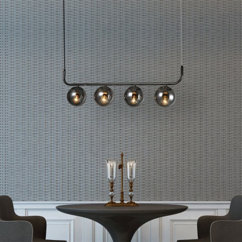 Lampa wisząca Alisa grafitowa 3xE14 Light Prestige