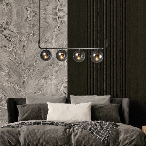 Lampa wisząca Alisa grafitowa 3xE14 Light Prestige