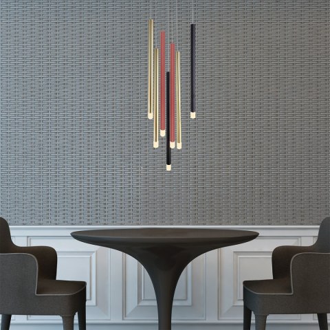 Lampa wisząca Lungo 7 kolor mix 7xG9 Light Prestige