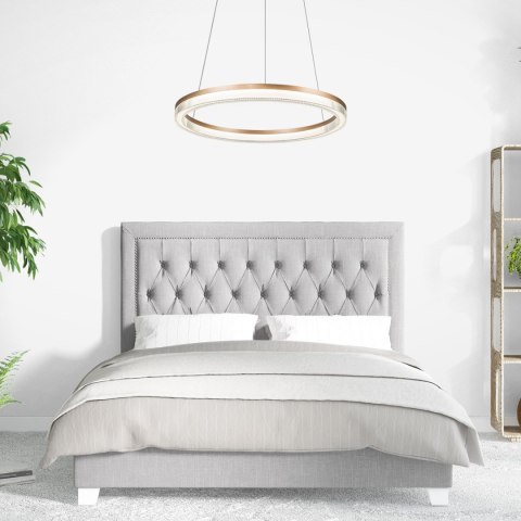 Lampa wisząca Midway Cristal Triangle złoto - transparentna LED CCT Light Prestige