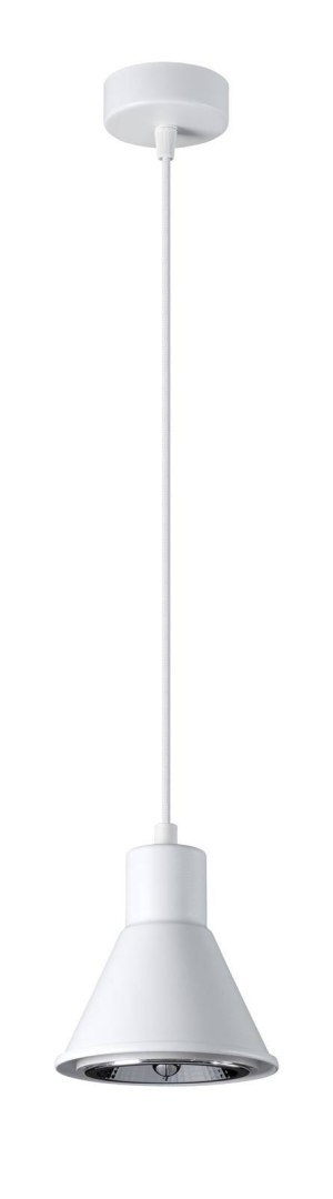 Sollux Lighting Lampa wisząca TAZILA 1 biała [ES111]