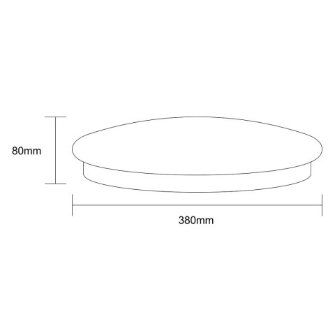 Plafon Luna planeta LED 4000K Light Prestige