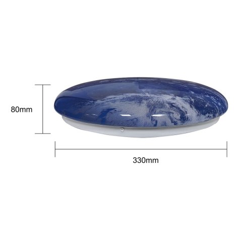 Light Prestige Plafon Tierra planeta LED 4000K