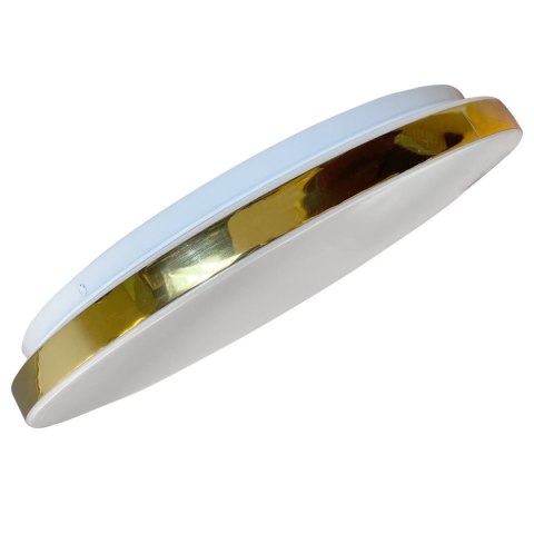 Plafon Babilon 33 cm złoty LED 4000K Light Prestige